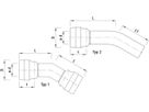 Bogen HAWLE-GRIP 30°, PN 16 - 7341