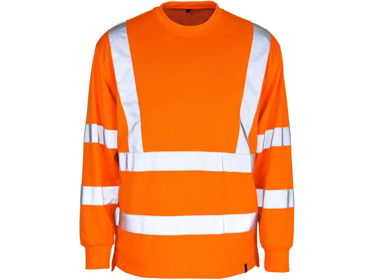 Melita Sweatshirt orange Grösse L - 50% Polyester / 50% Baumwolle  245 g/m²