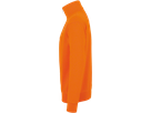 Zip-Sweatshirt Premium Gr. M, orange - 70% Baumwolle, 30% Polyester, 300 g/m²