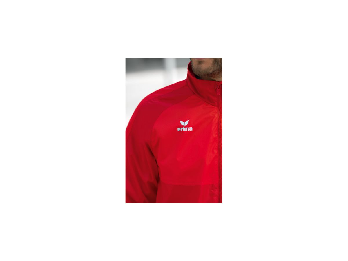Team Allwetterjacke, Erwachsene, Gr. L - Farbe: rot, 100 % Polyester