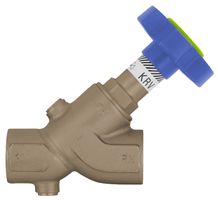 KRV-Ventil PN16 Nussbaum - für Wasser bis 90°C Nr.22030