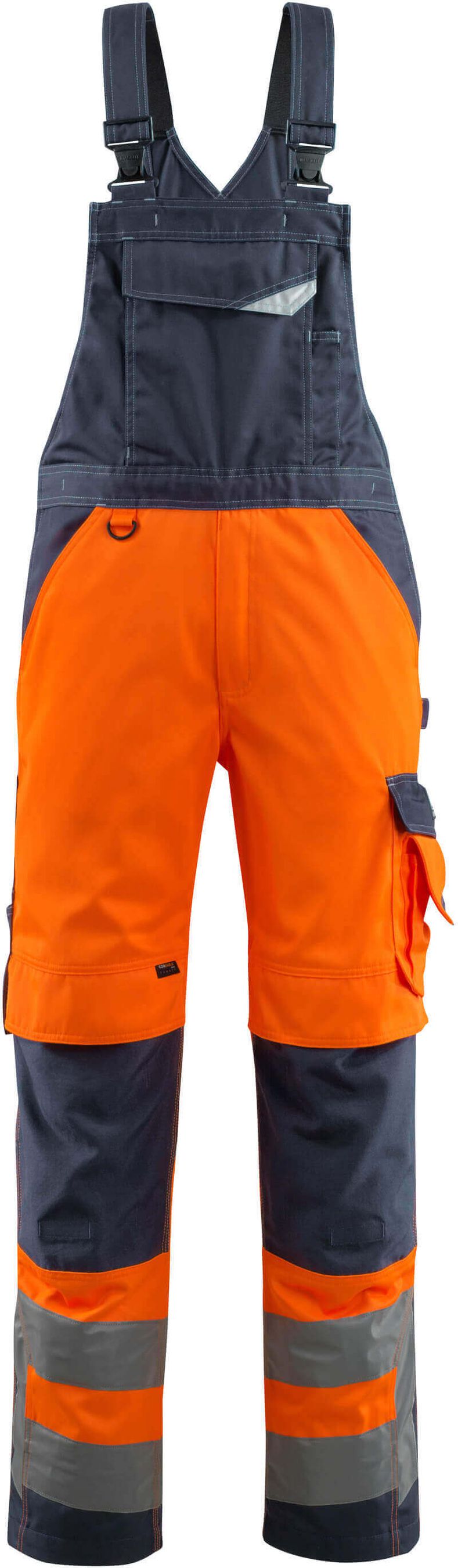 Latzhose MASCOT mit Knietasche - 65% PES / 35% CO, 290 g/m2