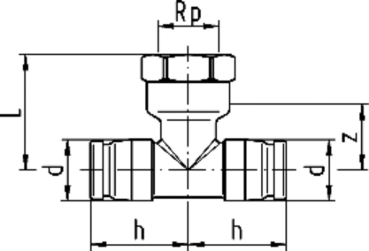 iFIT Übergangs-T-Modul mit IG