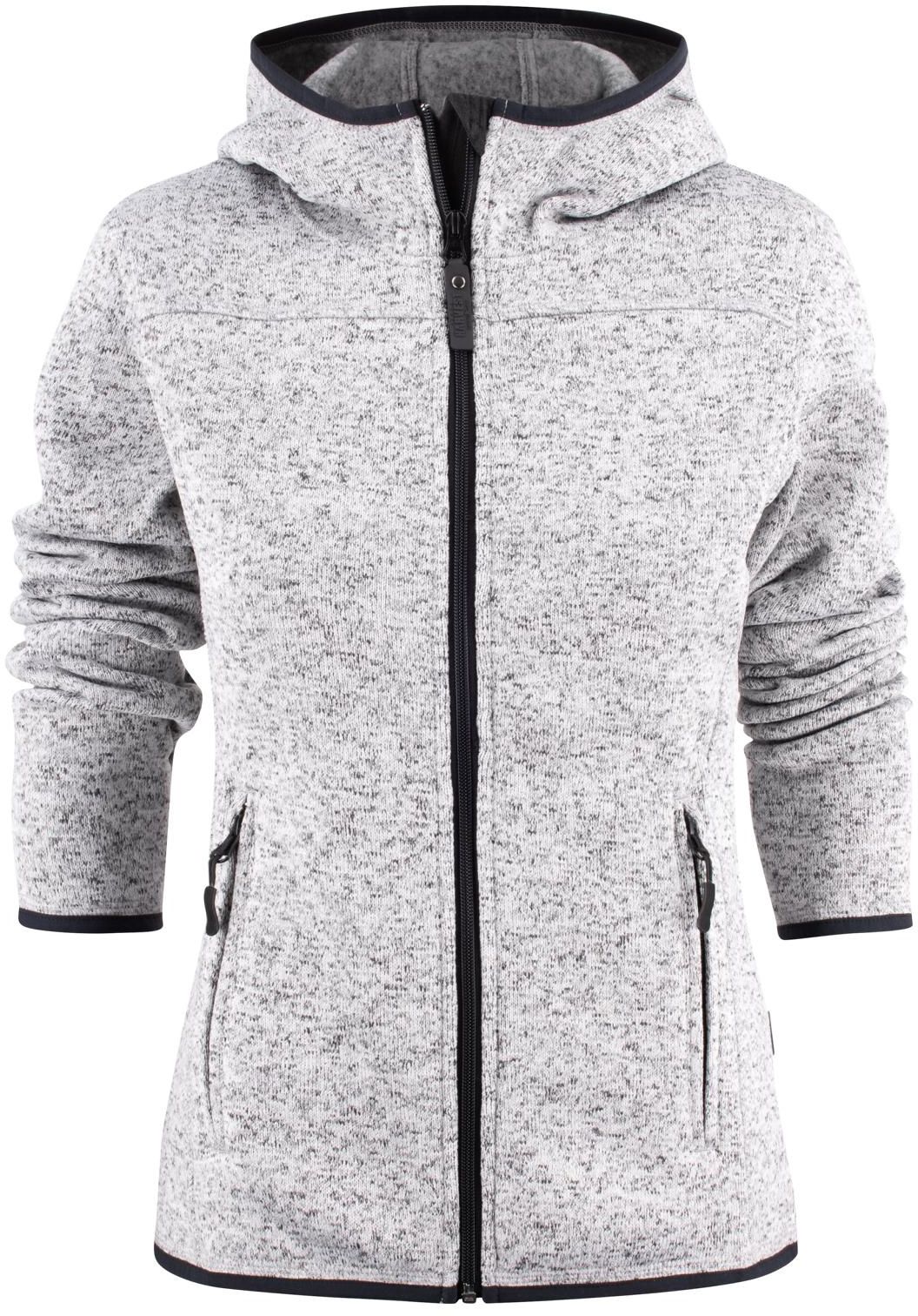 SANTA ANA Schwere Fleecejacke mit - Ziernähten / 100% Polyester   320 g/m2