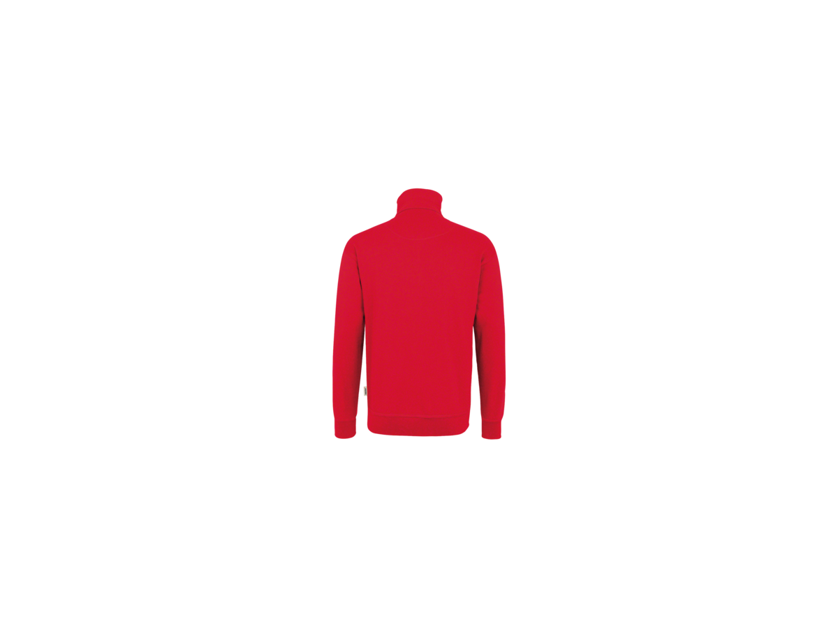 Zip-Sweatshirt Premium Gr. M, rot - 70% Baumwolle, 30% Polyester, 300 g/m²