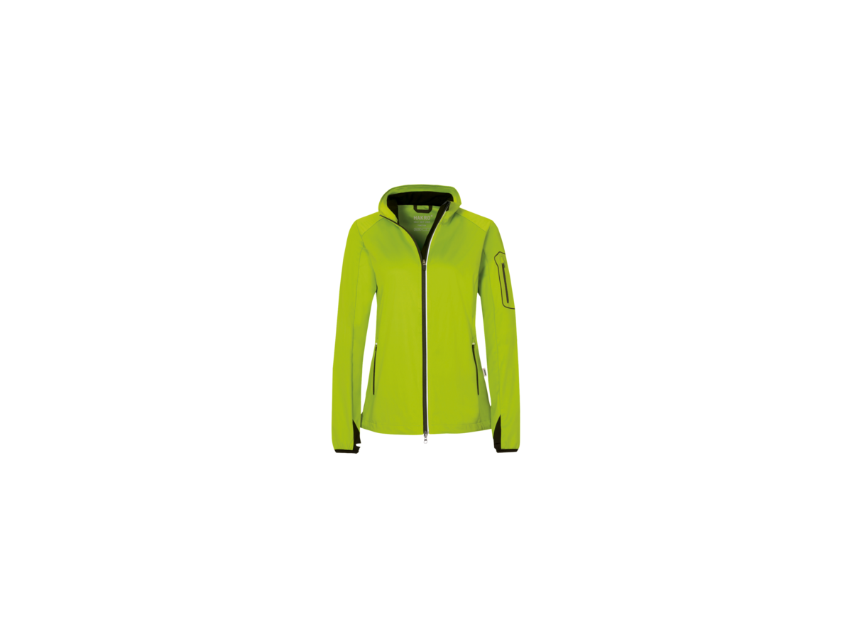 Damen-Light-Softshelljacke Sidney S kiwi - 100% Polyester, 170 g/m²