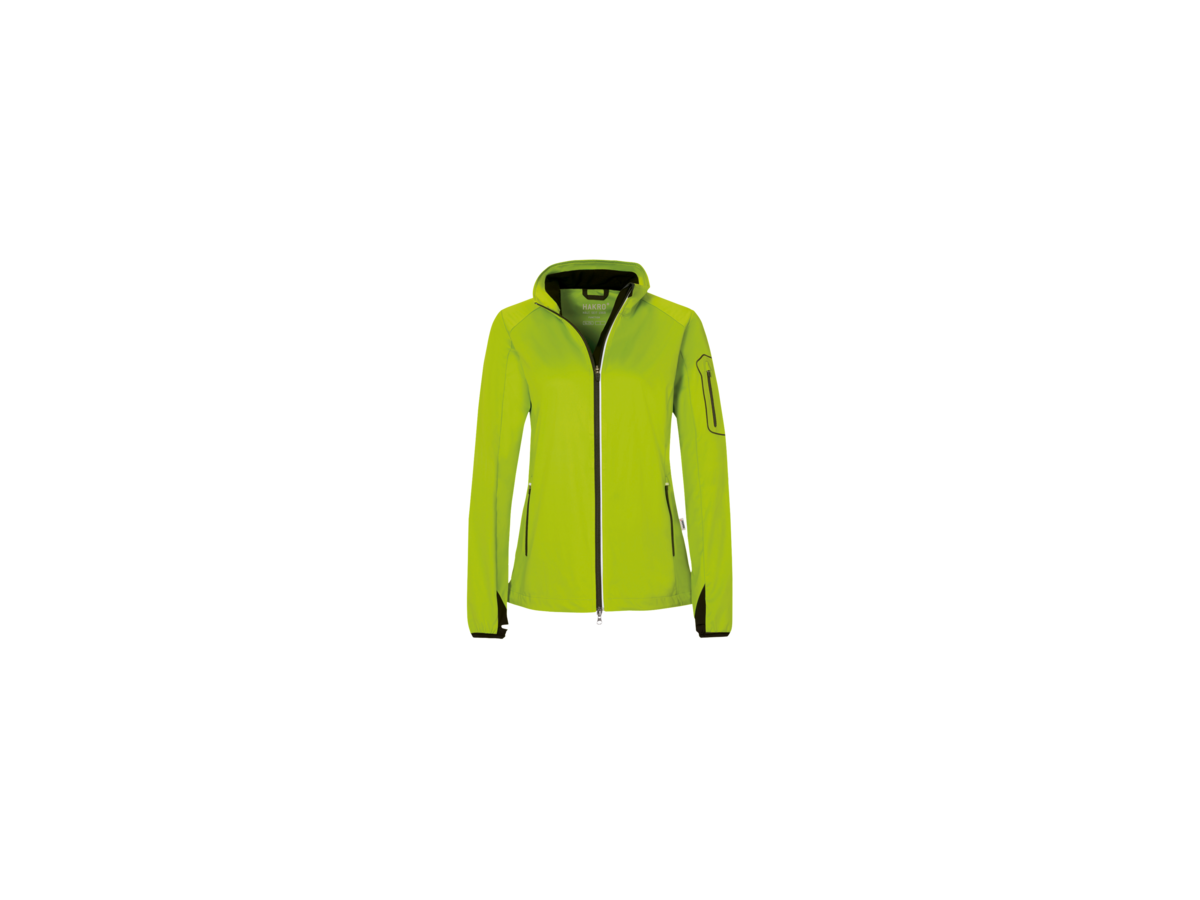 Damen-Light-Softshelljacke Sidney M kiwi - 100% Polyester, 170 g/m²