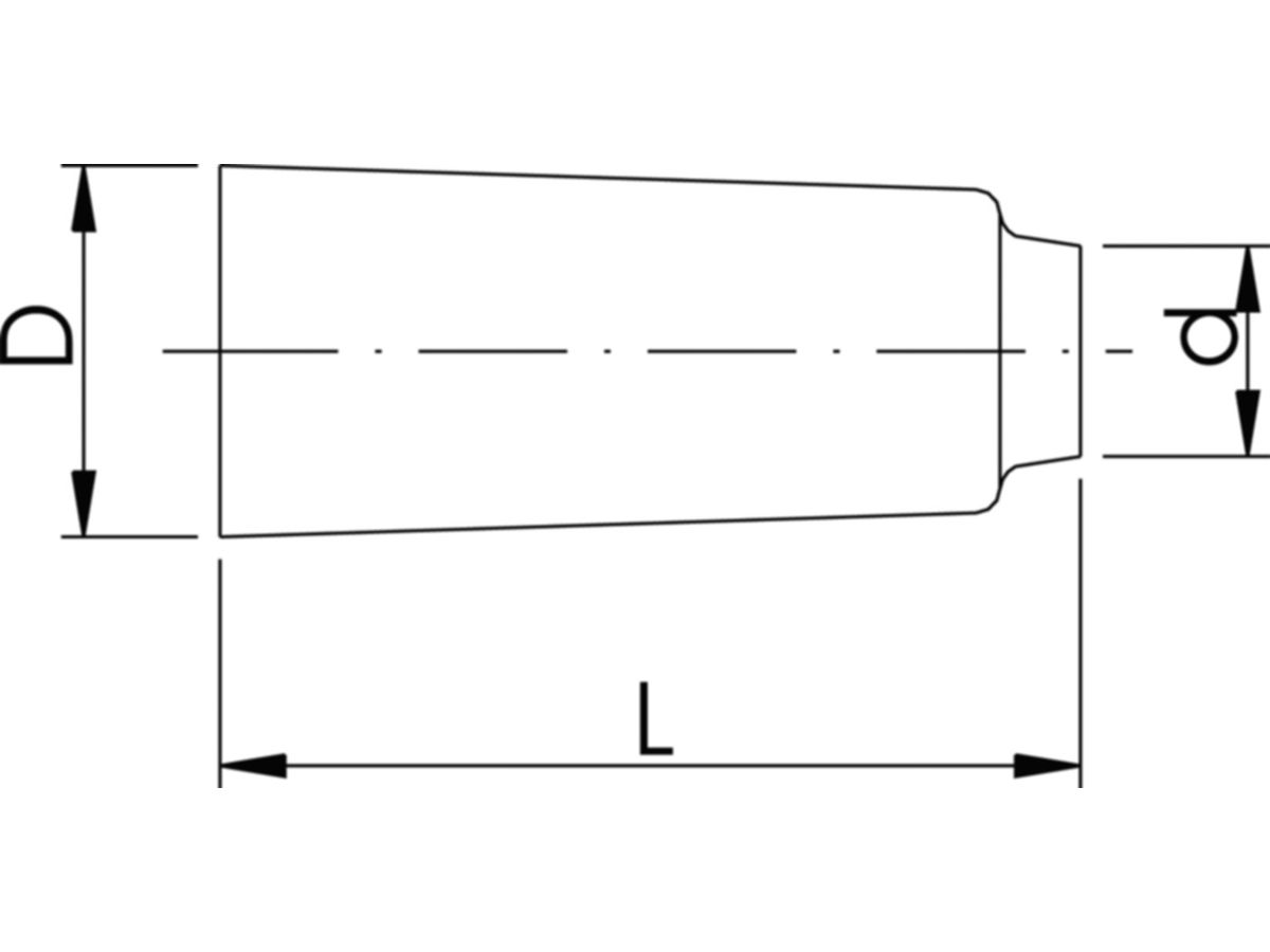 iFIT Tülle blau Ø 16 mm - für Schutzrohr