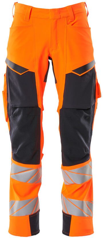 Hose mit Knietaschen, Stretch - 83% rPES / 17% EOL, 205 g/m2