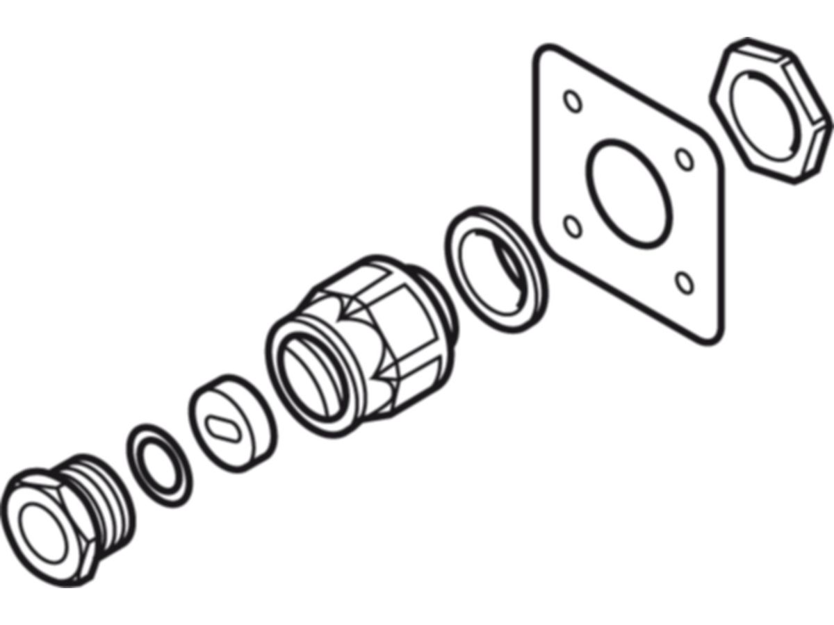 Isolationseinführungen Raychem - IEK-20-01-M  für Blechmantel