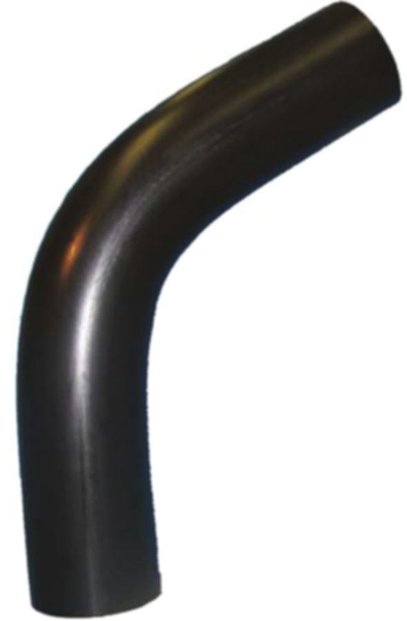 Bogen 45° nahtlos PE100 S-8 SDR 17 - 5 bar Gas / 10 bar Wasser