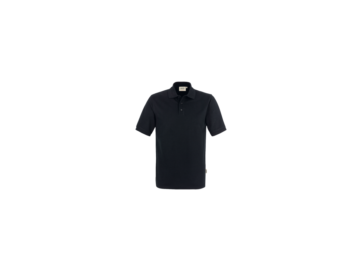 Poloshirt Performance Gr. 5XL, schwarz - 50% Baumwolle, 50% Polyester, 200 g/m²