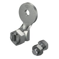 Kabelschuh mit Befest.schr. Cu-verzinnt - Draht 6mm, Schraube M8x16mm, 10-25mm²