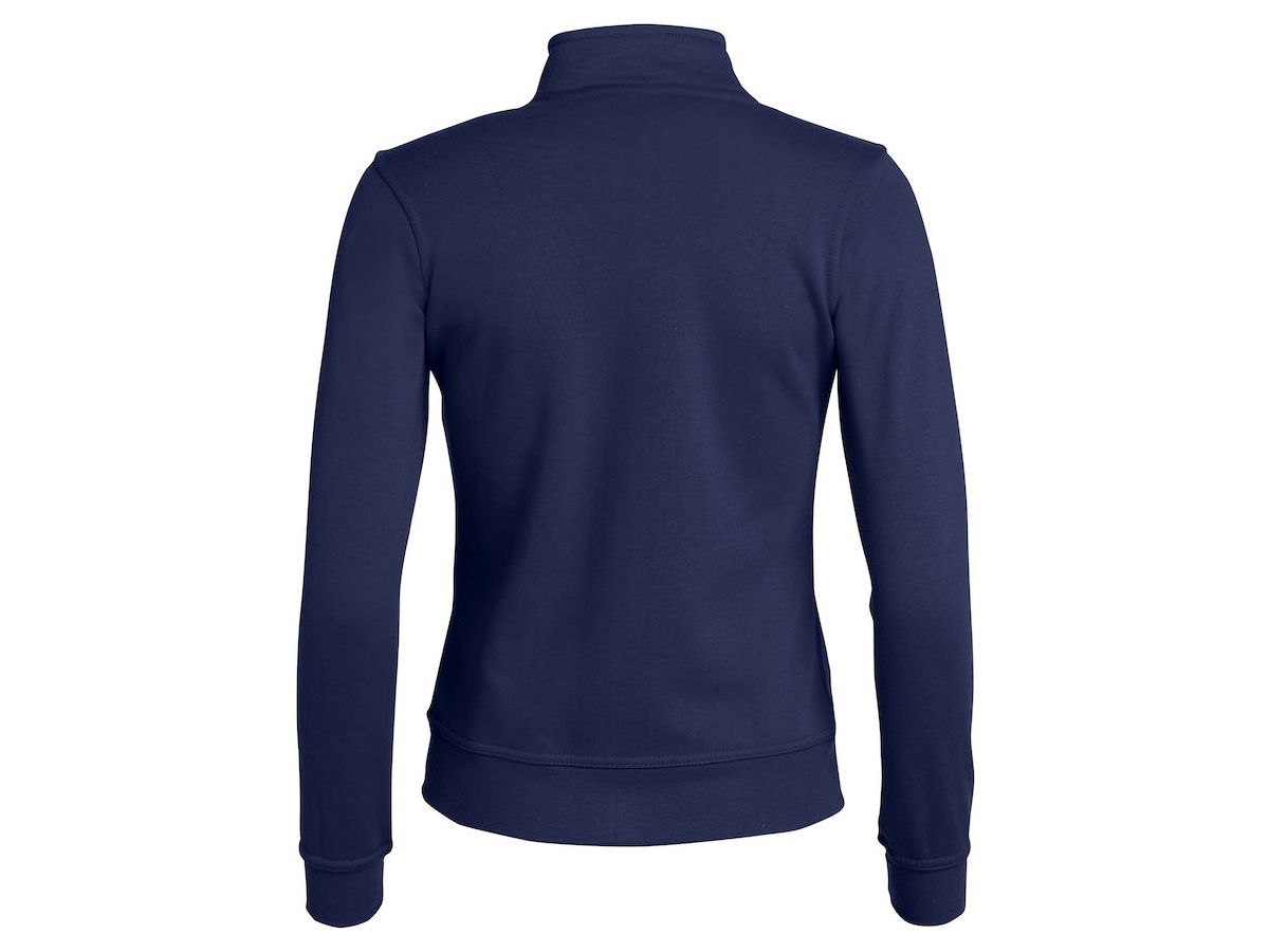 CLIQUE Basic Cardigan Sweatjacke Gr. L - dunkelmarine, 65% PES / 35% CO, 280 g/m²