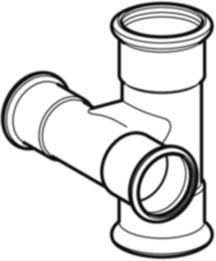 Mapress C-Stahl Kreuzstück 90°