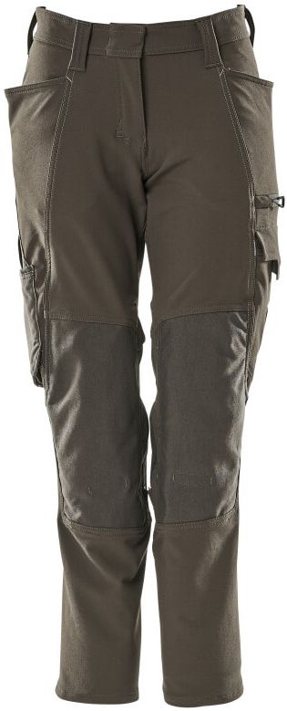 Hose mit Knietaschen Damenpassform - 88% PES / 12% EOL, 275 g/m2