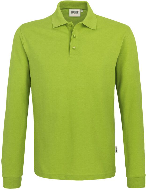 Longsleeve-Poloshirt Performance - 50 % Baumw. 50 % Polyest. 220 g /m²