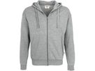 Kapuzen-Sweatjacke Premium, Gr. 2XS - grau meliert