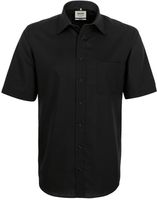 Hemd Business Comfort 1/2-Arm, Gr. 4XL - schwarz