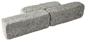 RIEMO Pflasterstein grau - LxBxH: 22x6x8 cm