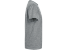 T-Shirt Perf. Gr. 4XL, grau meliert - 50% Baumwolle, 50% Polyester, 160 g/m²