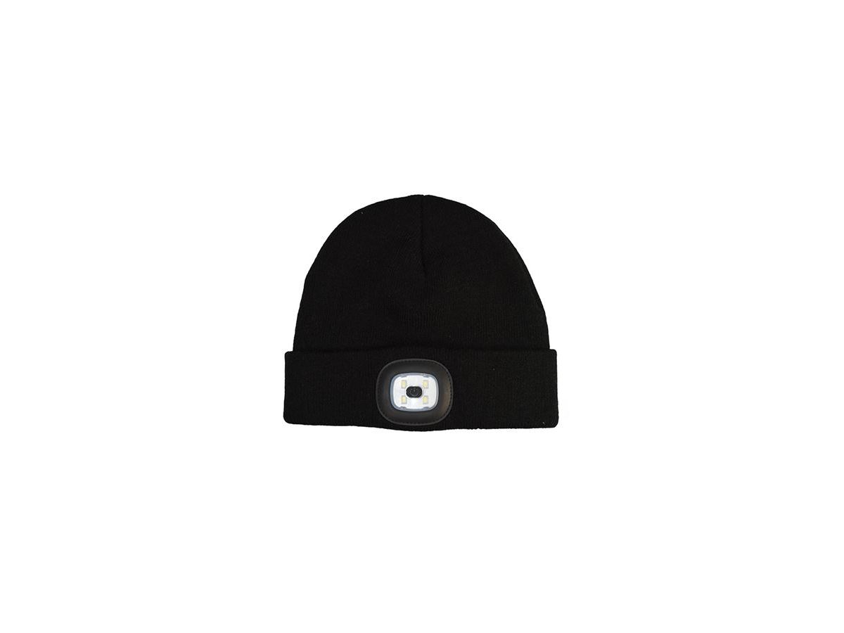 Beanie LED Black - 100% Polyacryl