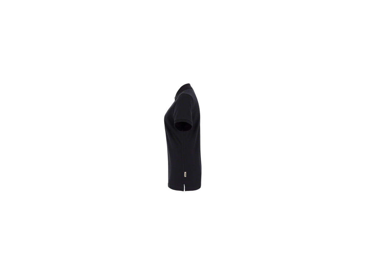 Damen-Poloshirt Top Gr. XS, schwarz - 100% Baumwolle, 200 g/m²