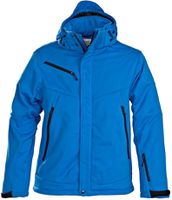 PRINTER Skeleton Softshell gefüttert M - blau, 100% Polyester, 280 g/m2