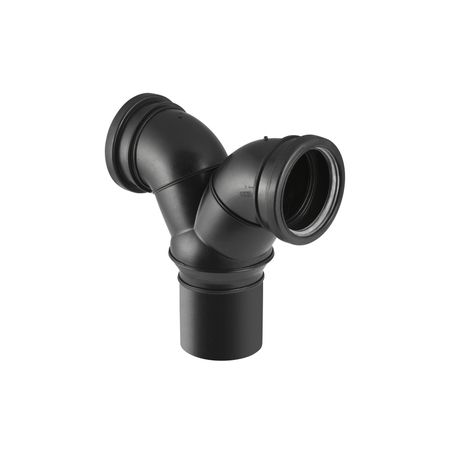 Geberit-Silent Wandklosett-Doppelbogen - 90/90  180°