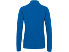 Damen-Longsl.-Polosh. Perf. 4XL royalb. - 50% Baumwolle, 50% Polyester, 220 g/m²