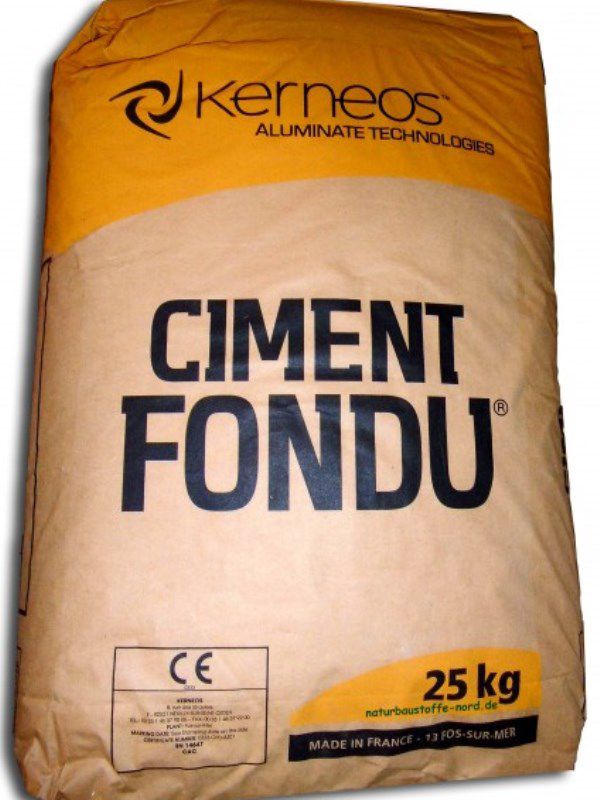 Schmelzzement, Ciment Fondue Lafarge - Sack à 25 kg
