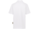Kids-Poloshirt Classic Gr. 116, weiss - 100% Baumwolle, 200 g/m²