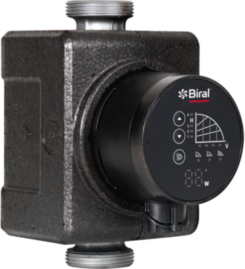 Hocheffizienzpumpen BIRAL PrimAX T2 RED - Permanentmagnetmotor für Warmwasserheiz.