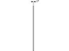 Geberit Duofix-Paneel WC-Element - für UP200 und UP300  H:130 B:46