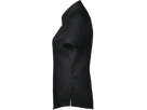 Bluse ½-Arm Business Gr. XS, schwarz - 100% Baumwolle, 120 g/m²