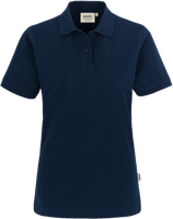 Damen-Poloshirt Top Gr. 2XL, tinte - 100% Baumwolle, 200 g/m²
