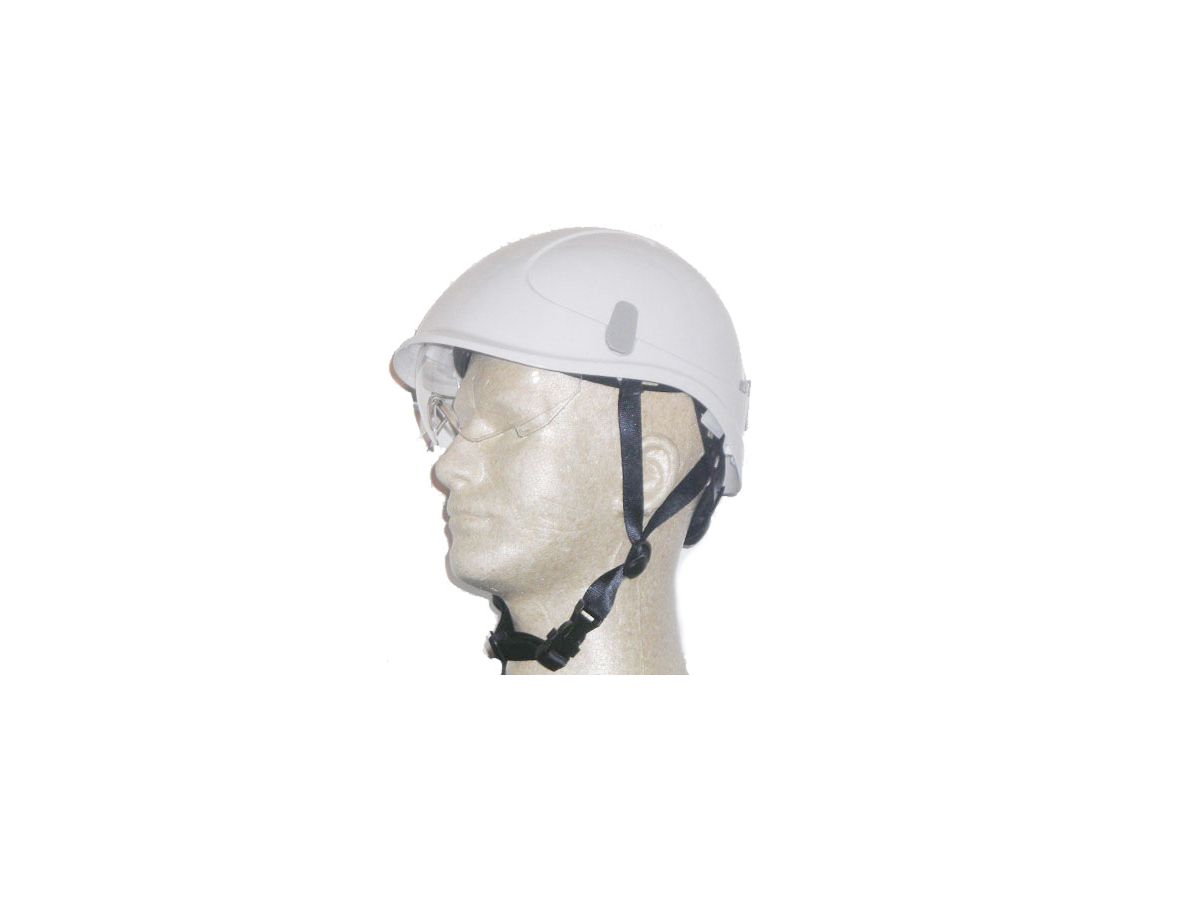 Schutzhelm MONTANA I Roto KS - mit Drehknopf, Schutzbrille, Kinnbänder