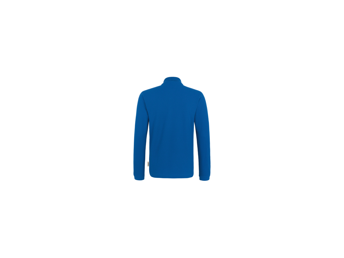 Longsleeve-Poloshirt Classic S royalblau - 100% Baumwolle, 220 g/m²