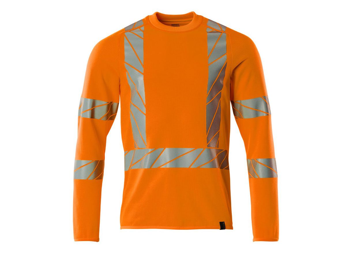 Sweatshirt Premium Gr. 5XL - His-vis Orange, 50% Poly/50% Baumwolle