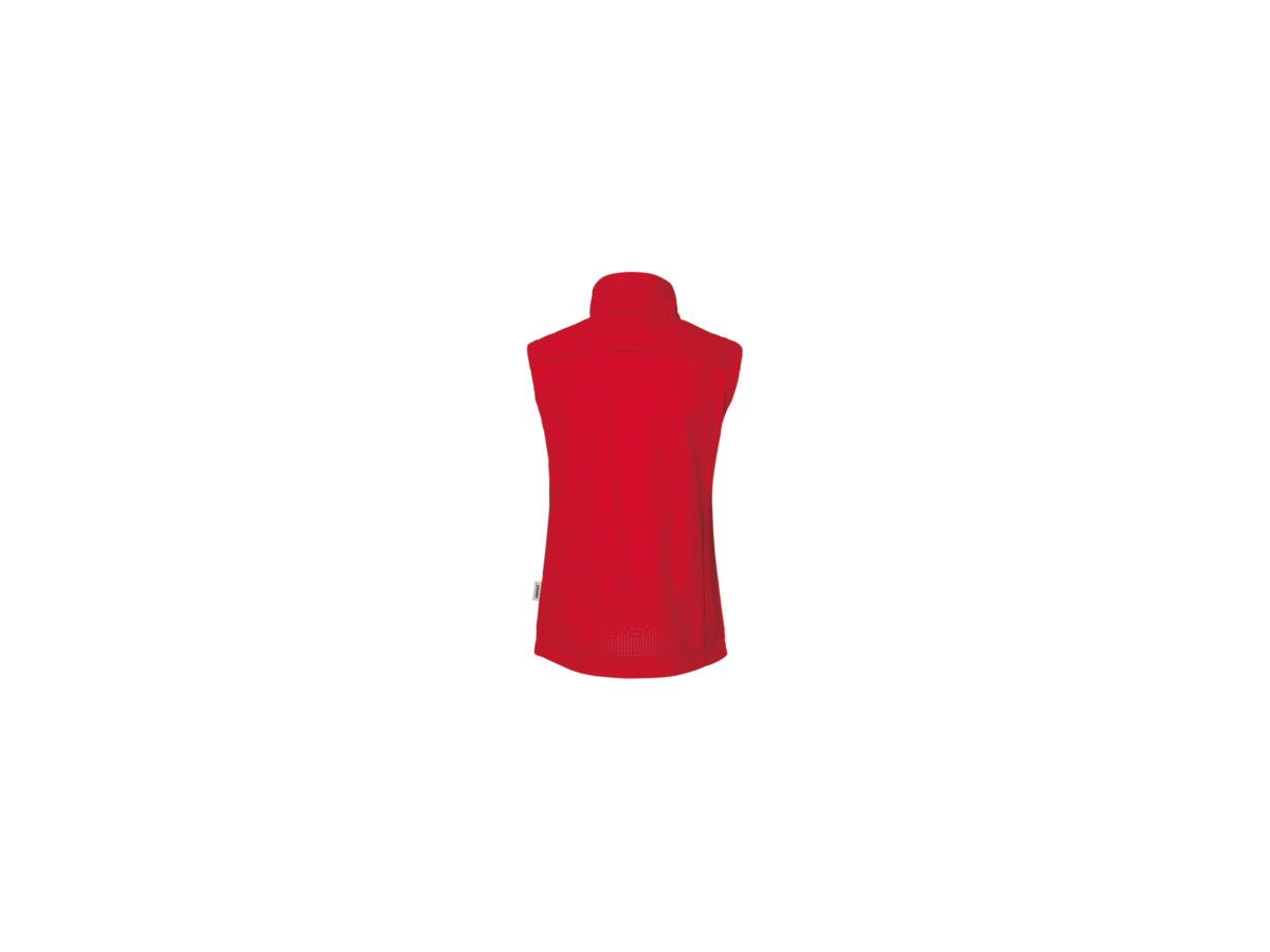Damen-Light-Softsh.weste Sarina 2XL rot - 100% Polyester, 170 g/m²