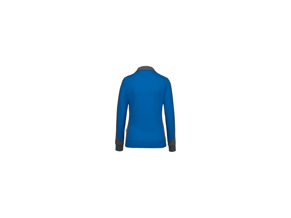Damen-Sw.Ja. Co. Perf. 2XL royalb./anth. - 50% Baumwolle, 50% Polyester, 300 g/m²