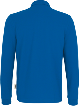 Longsleeve-Poloshirt Perf. 4XL royalblau - 50% Baumwolle, 50% Polyester, 220 g/m²