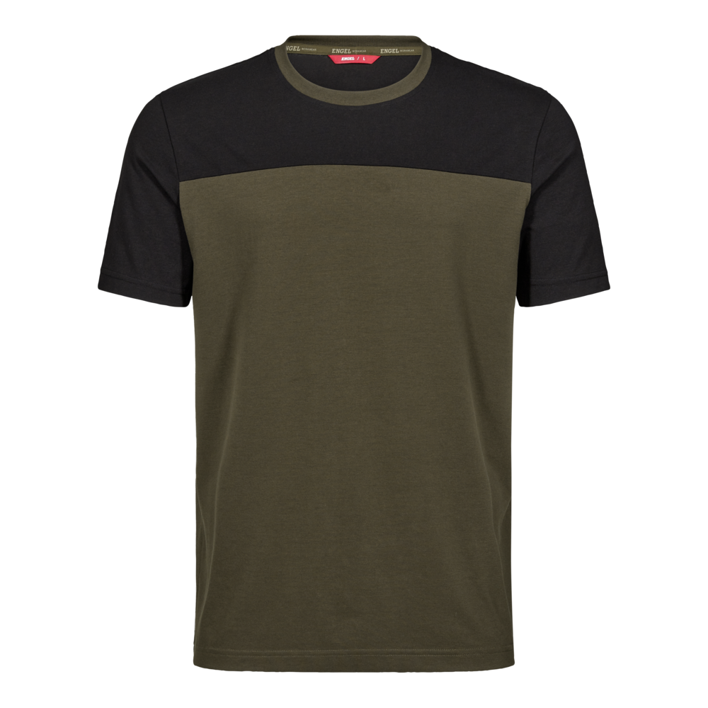 ENTIRE Herren T-Shirt ENGEL - dehnbares Material für komf.Bew.Freiheit