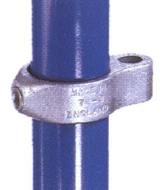 Kee-Klamps Klemmring - mit Scharnierbohrung