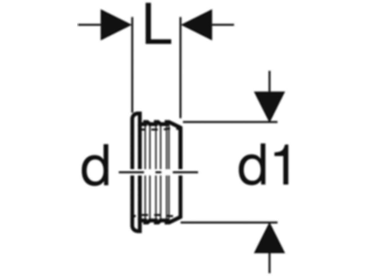 Geberit Steckdichtung 40/46