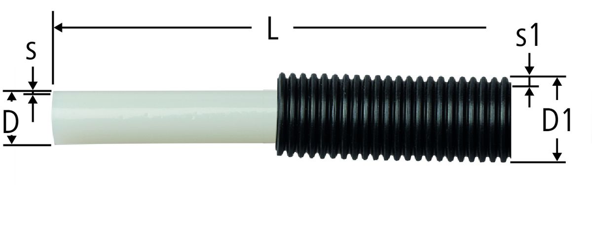 Optiflex Rohr 1LU flexibel in Schutzrohr - in Ringen