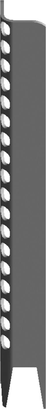 Füsse zu Einlegerohrsch. PIPEX 300 mm - zum einschlagen CrNi A4 VP 50