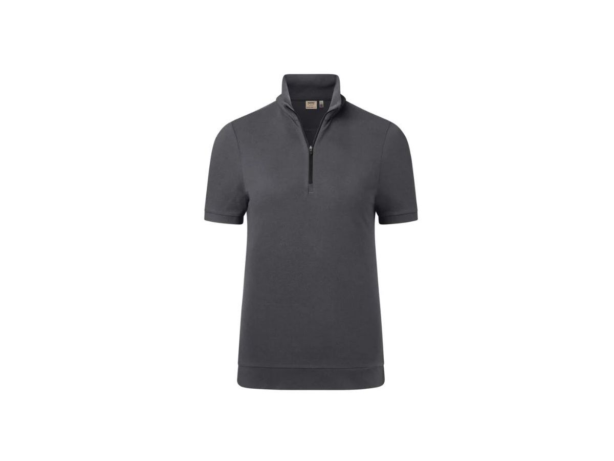 Poloshirt Mikralinar ZIP-Piqué - aus 50% BW 50 PE