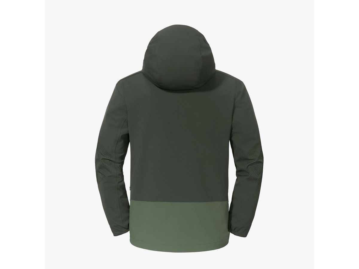 Wetterschutzjacke Zipln Herren Gr. 2XL - 88%Nylon 12%Elasthan, grün