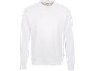 Sweatshirt Performance Gr. S, weiss - 50% Baumwolle, 50% Polyester, 300 g/m²